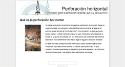 Desktop Screenshot of perforacionhorizontal.com