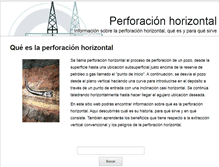 Tablet Screenshot of perforacionhorizontal.com